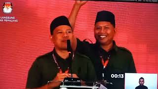 VICKY PRASETYO DEBAT KE DUA PILKADA PEMALANG BENAR BENAR JADI SINGA PODIUM CERDAS LUGAS TUNTAS [upl. by Eaned]