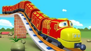 Chu Chu Train Cartoon Video for Kids Fun  Toy Factory [upl. by Einnob]