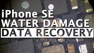 iPhone SE  Water Damage Data Recovery [upl. by Jud]