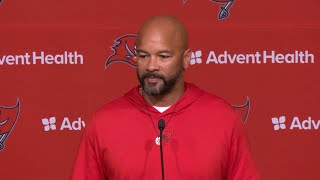 Larry Foote On Making Plays amp Maintaining Concentration  Press Conference  Tampa Bay Buccaneers [upl. by Suehtomit574]