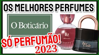 Os MELHORES PERFUMES femininos do Boticário 2023  Silso Santos [upl. by Madge]