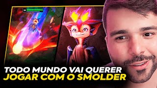 O NOVO CAMPEÃO DO LOL O QUE O MINERVA ACHA TUDO SOBRE ELE [upl. by Wieche]