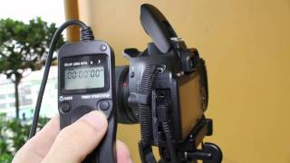 how does a timing remote switch work remote control for Canon T2i550D tc2001 [upl. by Sucramed536]