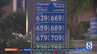 Gas prices soar across Southern California [upl. by Suiraj12]