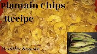 How To Make The Perfect Plantain Chips Crunchy Easy Recipe [upl. by Annadiane780]