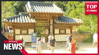 Celebrating Chuseok at Korean Folk Village [upl. by Sonja]