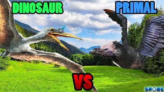 Quetzalcoatlus vs Argentavis  SPORE [upl. by Maeve840]