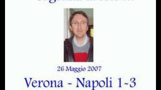 VeronaNapoli 13 Radiocronaca di Raffaele Auriemma [upl. by Deth]