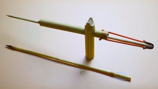 How to Make an Easy Survival Slingshot at Home DIY 2 [upl. by Glynas]