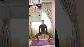 Wanyo Mori inner thigh Exercise shorts dance kiatjuddai shortsfeed wanyomori fitness [upl. by Lorianna]