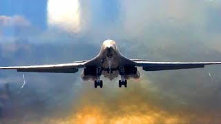 B1 Bomber In Action – Stunning Beautiful Footages [upl. by Clancy803]