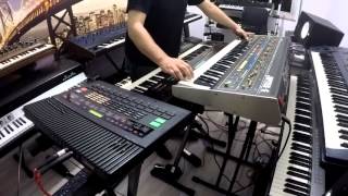 ROLAND JUPITER 6 YAMAHA DX5  MUSIC TRIBUTE GENESIS [upl. by Midian]