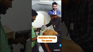 Radiation Therapy cancer treatment radiotherapy shorts medical [upl. by Llerdnek]