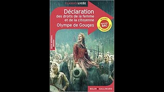 Déclaration des droits de la femme et de la citoyenne Olympe de Gouges Livre audio complet [upl. by Howund]