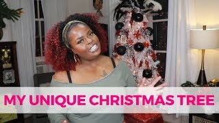 MY UNIQUE CHRISTMAS TREE HOW TO MAKE DIY ORNAMENTS [upl. by Leoline]