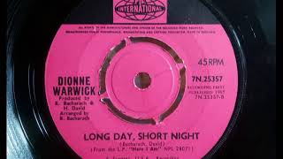 Popcorn  DIONNE WARWICK  Long Day Short Night  PYE INT 7N 25357 UK 1965 Soul Dancer [upl. by Delanos]