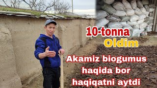 10Tonna biogumus 2kv Kaliforniya qizil chuvalchangi Jizzax gagaringa yetkizildi [upl. by Kcub]