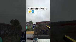 Cuci Bus 🧽🪣 remix lyrics viralshorts shorts trending bussimulatorindonesia bussid videoshort [upl. by Notled]