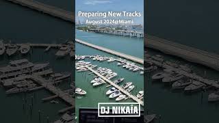 Preparing New Ibiza Tracks from Miami ibiza miami afterlife party djnikaia [upl. by Oni269]