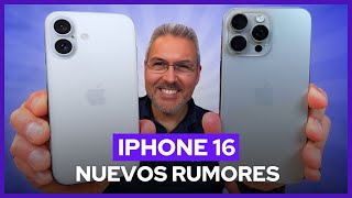 NUEVOS RUMORES IPHONE 16 Y16 PRO MAX [upl. by Enilrad]