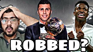 RODRI WINS THE 2024 BALLON DOR [upl. by Berey]