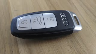 Audi Key Fob battery change  US Key battery DIY [upl. by Nedda589]