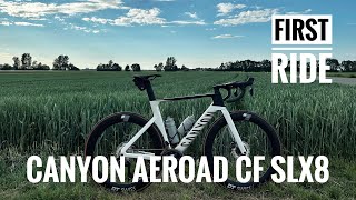 Canyon Aeroad CF SLX 8 New bike day [upl. by Eugirne]