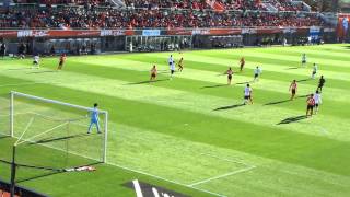 ヴィッセル神戸 20140406 VISSEL KOBE vs OMIYA ARDIJA 森岡 ゴール！ [upl. by Tamra]