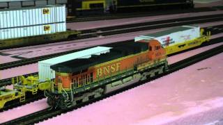 Custom Weathered Kato BNSF AC4400 5624 with Tsunami Sound [upl. by Halland196]