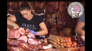 Disznotoros Kolbászfesztivál 2018  Sausage Festival Budapest 2018 [upl. by Aerona]