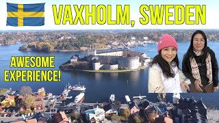 VAXHOLM SWEDEN  A Great Place For Vacation and Some Fika  Just Look To See Why [upl. by Hesther]