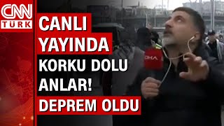 Canlı yayında korku dolu anlar Şanlıurfada bir deprem daha [upl. by Falzetta]