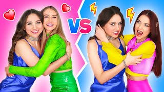 Hermana Buena VS Hermana Mala  Peleas Divertidas entre Hermanas Mayores VS Menores [upl. by Eicul]