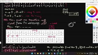 Cryptography  CH3  pt4 Cryptanalysis for monoalphabetic ciphers [upl. by Nosnibor92]