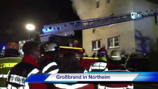 68Jähriger stirbt bei Großbrand in Northeim [upl. by Ahsienar]