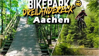 Bikepark Aachen Dreiländereck  Alle Strecken  Alle Linien  Fail  Tipps  Jacques Trialduro [upl. by Adni]