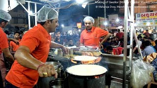 Making of Gwalior Dosa amp Gwalior Masala Dosa  Manek Chowk Ahmedabad India Shot on Fujifilm XT2 [upl. by Anelrad]