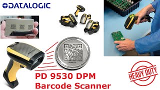 DATALOGIC POWER SCAN PD9530 DPM Barcode Scanner [upl. by Neraa]