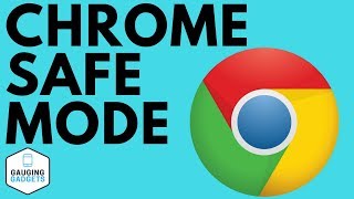 Open Google Chrome in Safe Mode Tutorial [upl. by Arahsat394]