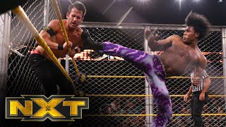 The Velveteen Dream vs Roderick Strong – Steel Cage Match WWE NXT March 4 2020 [upl. by Oigroeg]