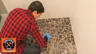 How to Seal Stone Tile and Grout in 10 Minutes Quick Tips [upl. by Hasile856]