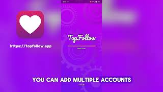 Topfollow  The best application to gain instagram followers and likes for free [upl. by Tiffany]