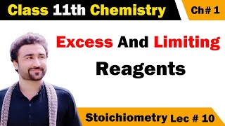 Excess and Limiting Reagents Chemistry Class 11 [upl. by Aggri]