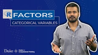 Representing Categorical Variables Using Factors in R [upl. by Eilloh891]