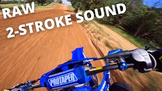 YZ125 PURE 2STROKE SOUND [upl. by Giusto150]