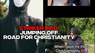 UK DRILL Striker ACG 6th Jumps off road for Christianity✝️ [upl. by Deeyn]