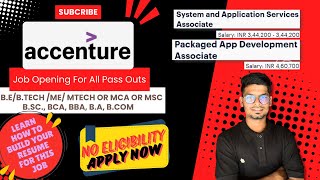 Accenture Application Complete Process 2024 with Live resume building [upl. by Towbin831]