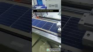 fabricacion de panel solar [upl. by Bedwell]