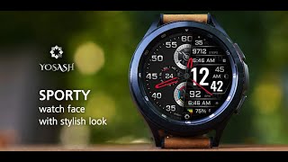 H360 Analog amp Digital Watch Face  YOSASH [upl. by Luca]