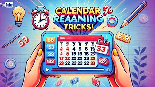 quotHow to Solve Calendar Problems in Reasoning – StepbyStep Guidequot  calendar [upl. by Lletnohs]